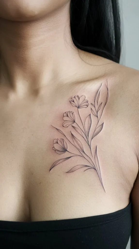 11 Stunning Female Chest Tattoo Designs to Inspire Your Next Ink