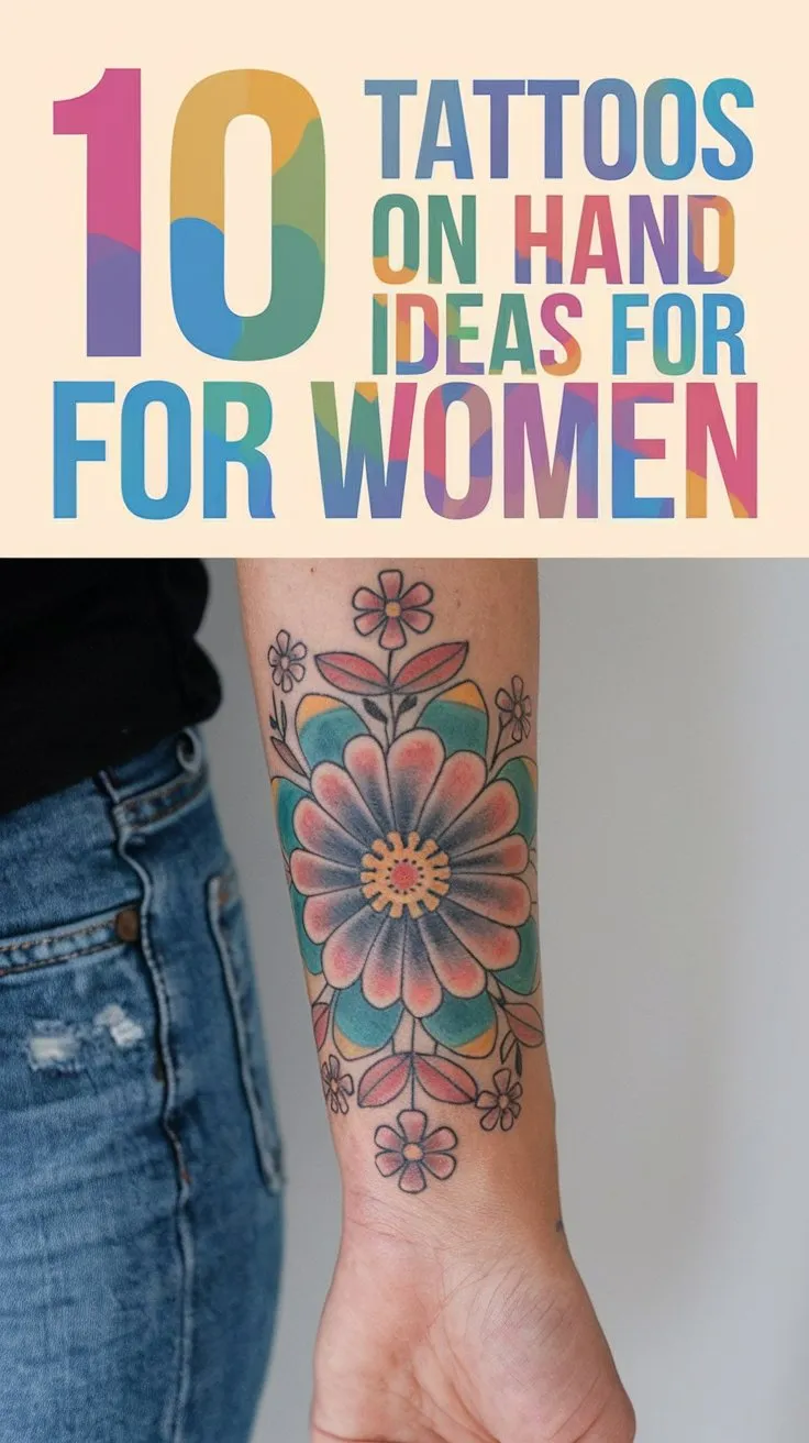 10 Pretty Hand Tattoo Ideas for Women to Try