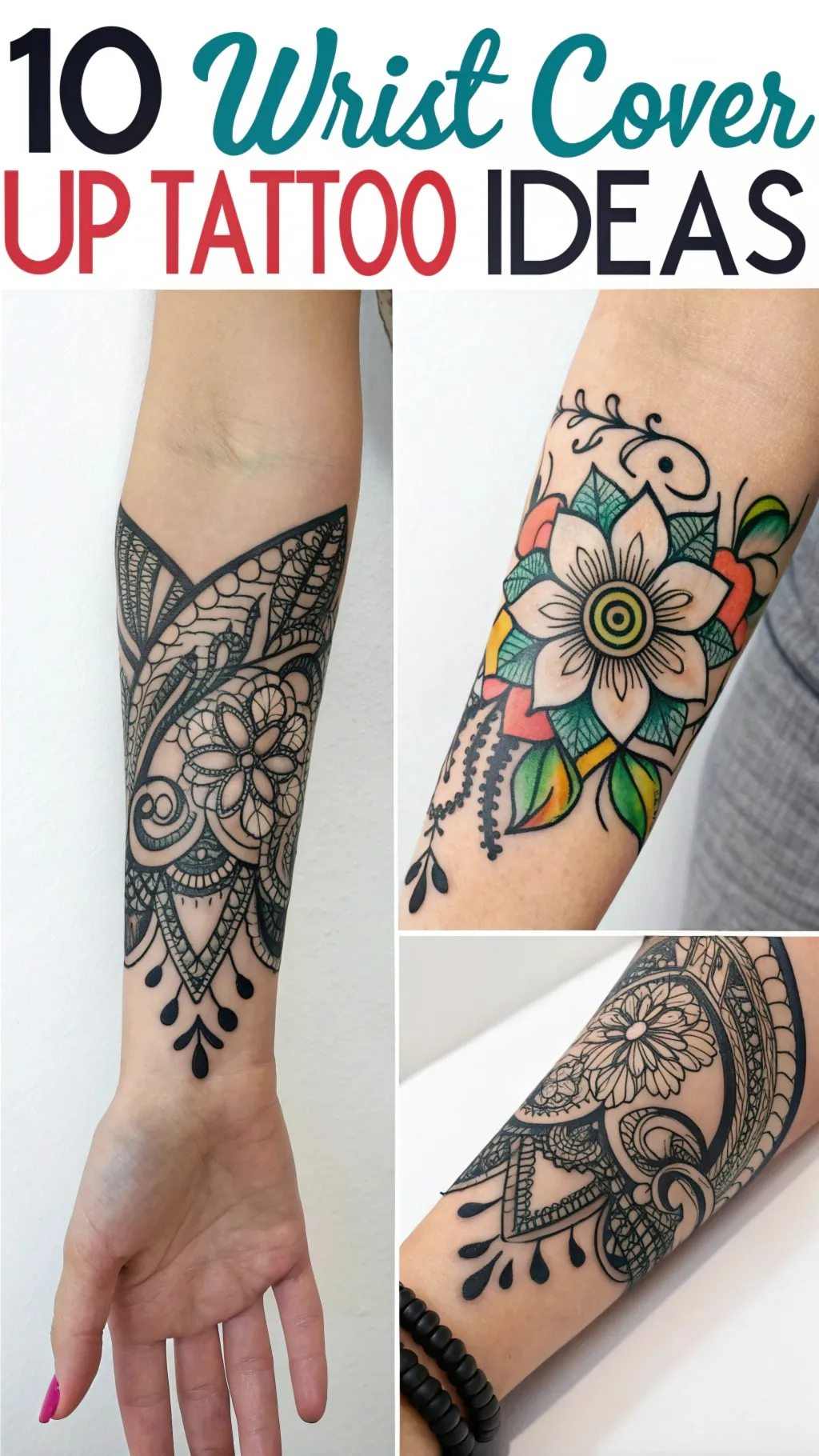 10 Wrist Cover Up Tattoo Ideas for Women to Explore