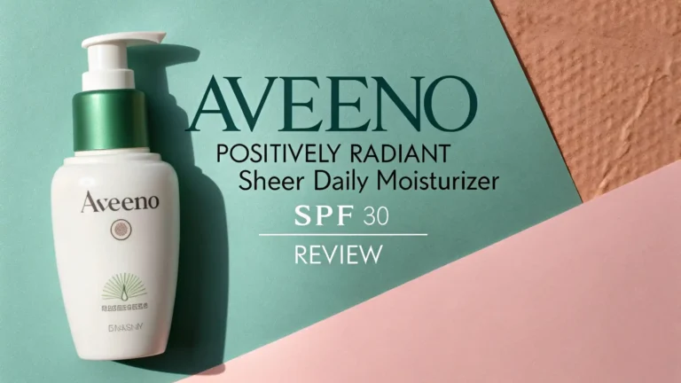 Aveeno Positively Radiant Sheer Daily Moisturizer SPF 30 Review 2026