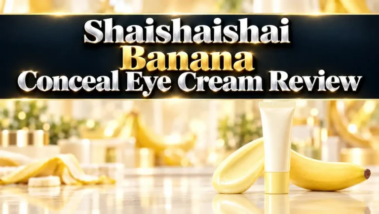Shaishaishai Banana Conceal Eye Cream Review 2026