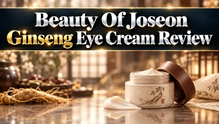 Beauty of Joseon Ginseng Eye Cream Review 2026: Worth It?