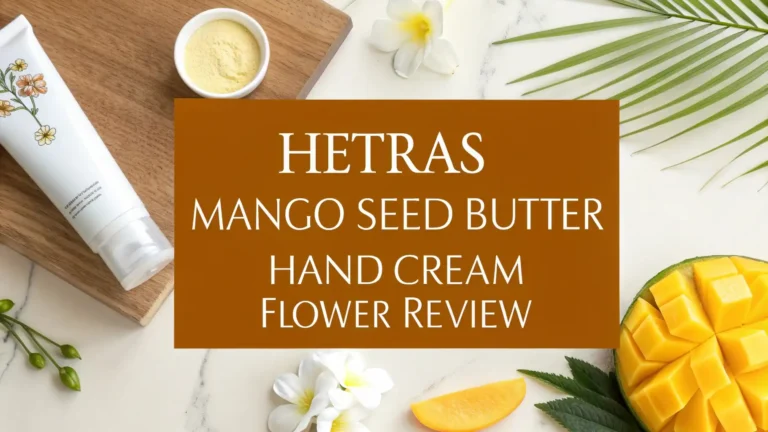 Hetras Mango Seed Butter Hand Cream Flower Review 2026